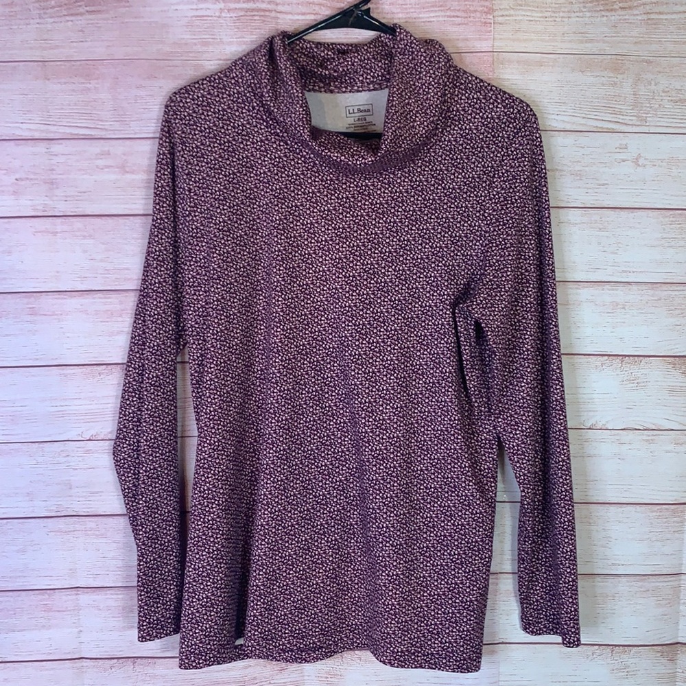 L.L. Bean Turtleneck Long Sleeves Size Large